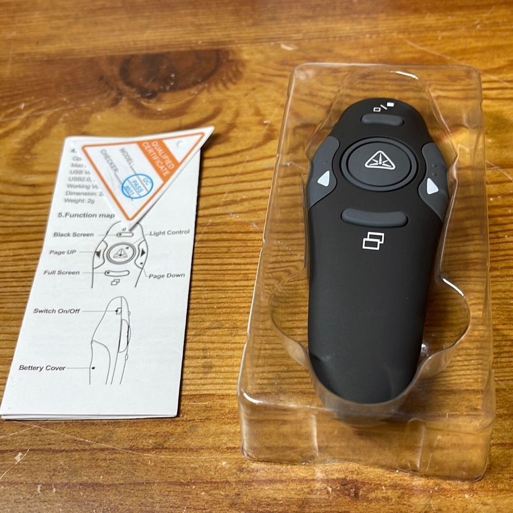 Presentation Clicker Wireless Presenter‎ for PowerPoint presentation Remote - Picture 4 of 5